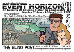 Event Horizon 8 -  6th June 2016 at the Blind Poet